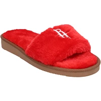 Women's FOCO Houston Rockets Faux Fur Slide Slippers