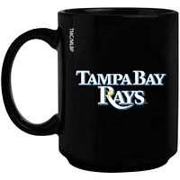 Black Tampa Bay Rays 15oz. Primary Logo Mug