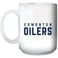 Edmonton Oilers 15oz. Primary Logo Mug