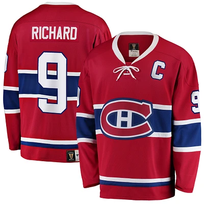 Men's Fanatics Maurice Richard Red Montreal Canadiens Premier Breakaway Retired - Player Jersey