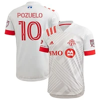 Men's adidas Alejandro Pozuelo Gray Toronto FC 2020 TFC Unity - Authentic Player Jersey