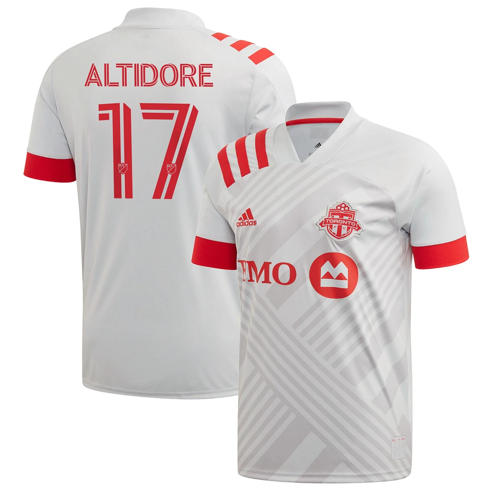 Men's adidas Jozy Altidore Gray Toronto FC 2020 TFC Unity - Replica Player Jersey