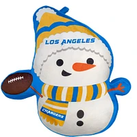 Los Angeles Chargers Holiday Snowman Plushlete Pillow