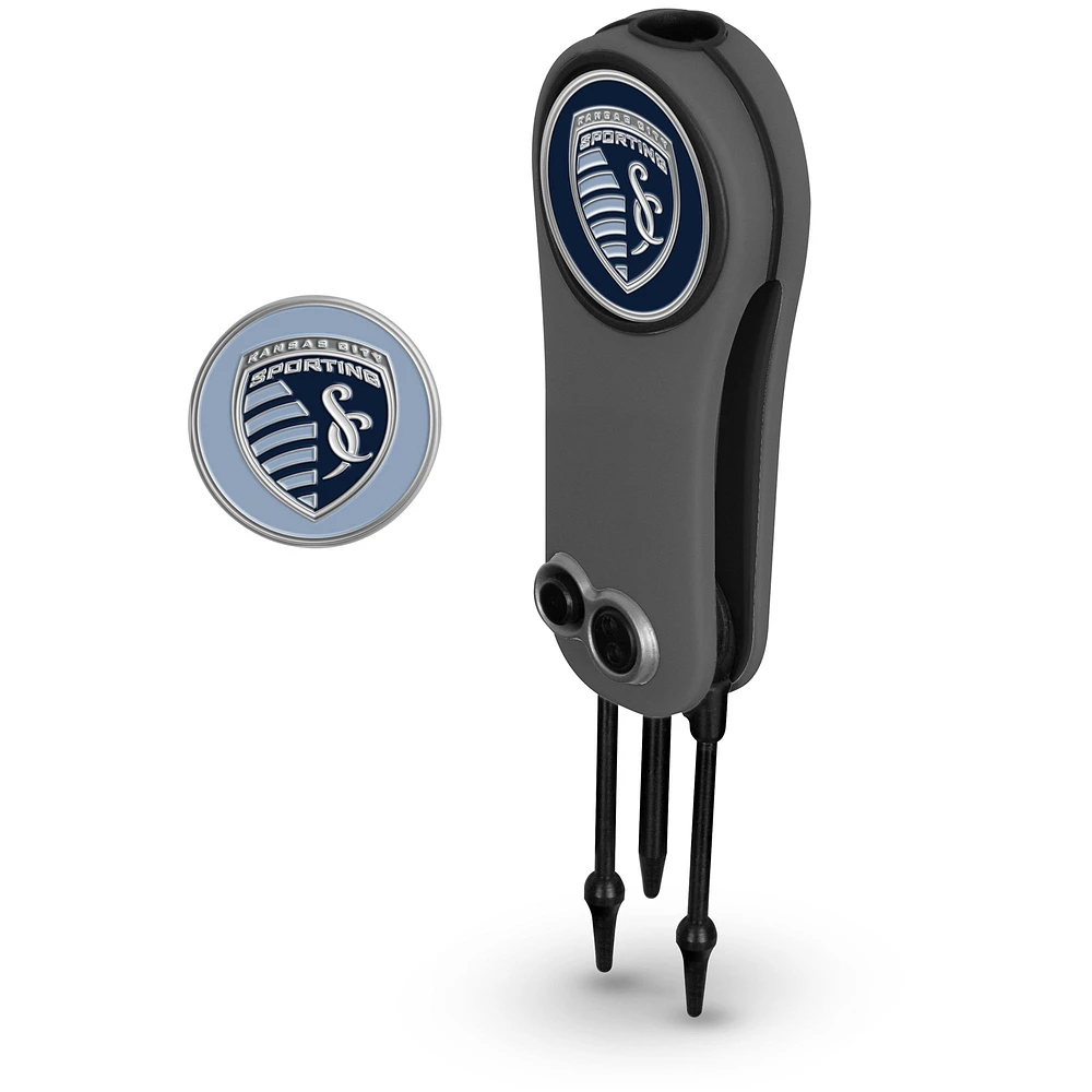 WinCraft Sporting Kansas City Switchblade Repair Tool & Two Ball Markers