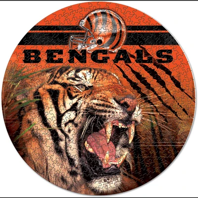 WinCraft Cincinnati Bengals Round 500-Piece Puzzle