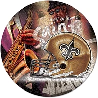 WinCraft New Orleans Saints Round 500-Piece Puzzle