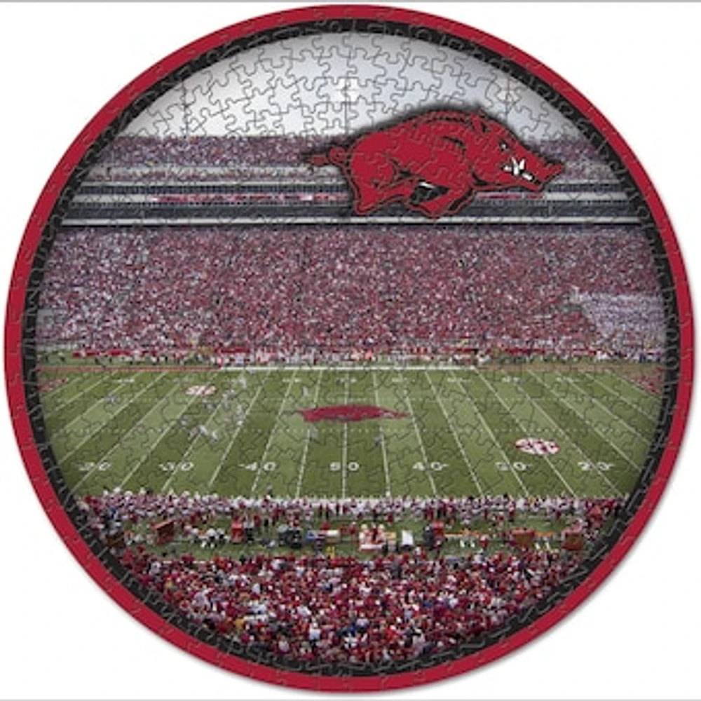 WinCraft Arkansas Razorbacks Round 500-Piece Puzzle