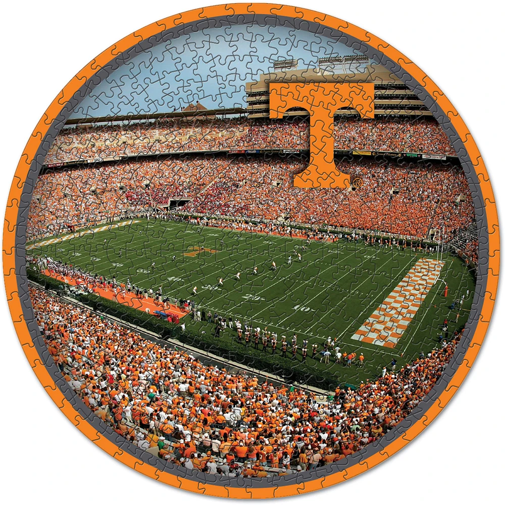 WinCraft Tennessee Volunteers Round 500-Piece Puzzle