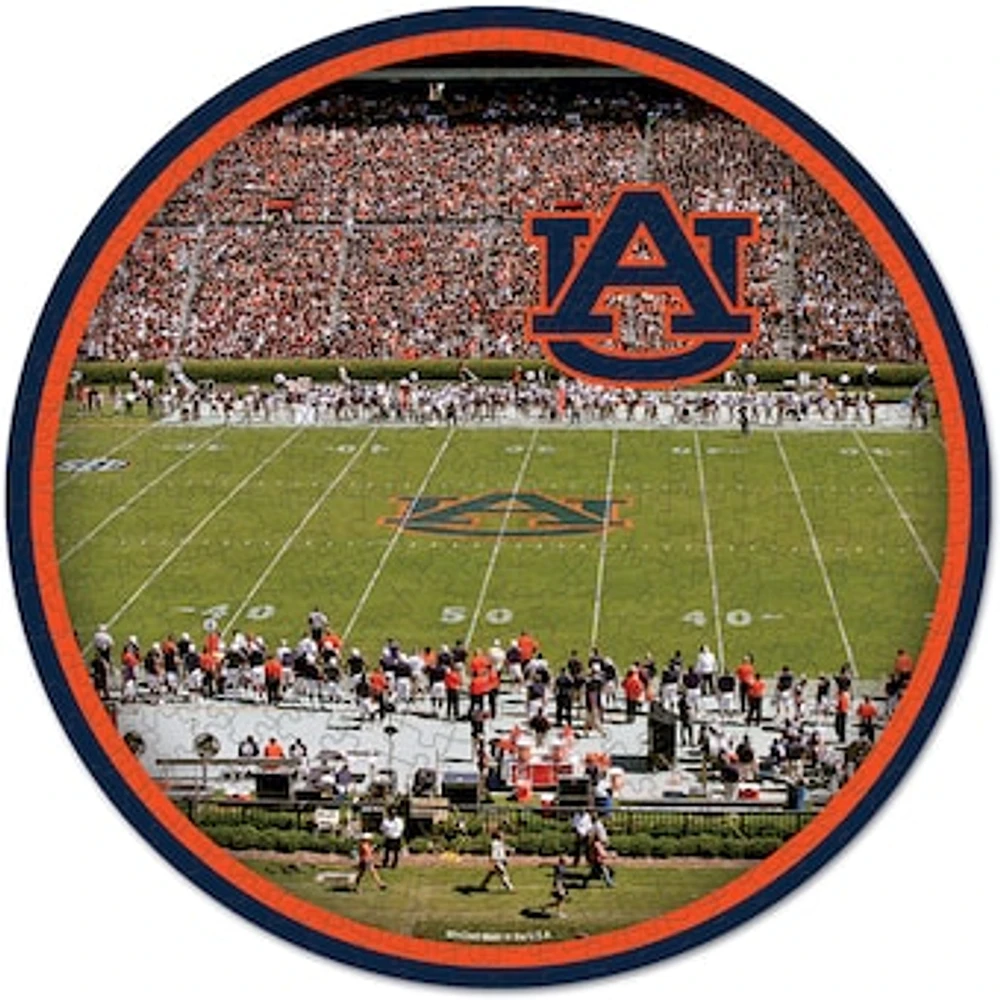 WinCraft Auburn Tigers Round 500-Piece Puzzle