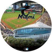 WinCraft Miami Marlins Round 500-Piece Puzzle