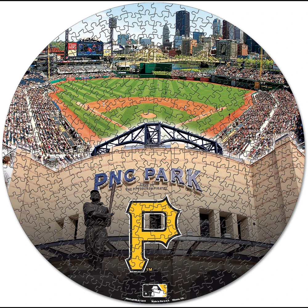 WinCraft Pittsburgh Pirates Round 500-Piece Puzzle