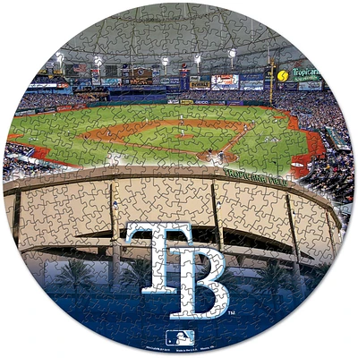 WinCraft Tampa Bay Rays Round 500-Piece Puzzle