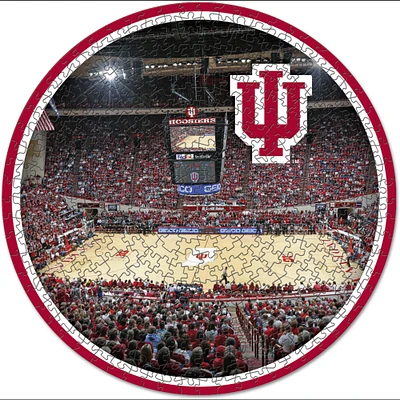 WinCraft Indiana Hoosiers Round 500-Piece Puzzle