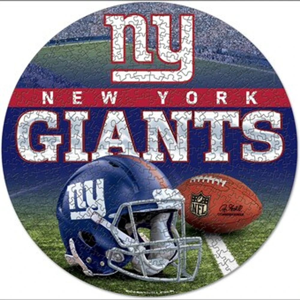 WinCraft New York Giants Round 500-Piece Puzzle