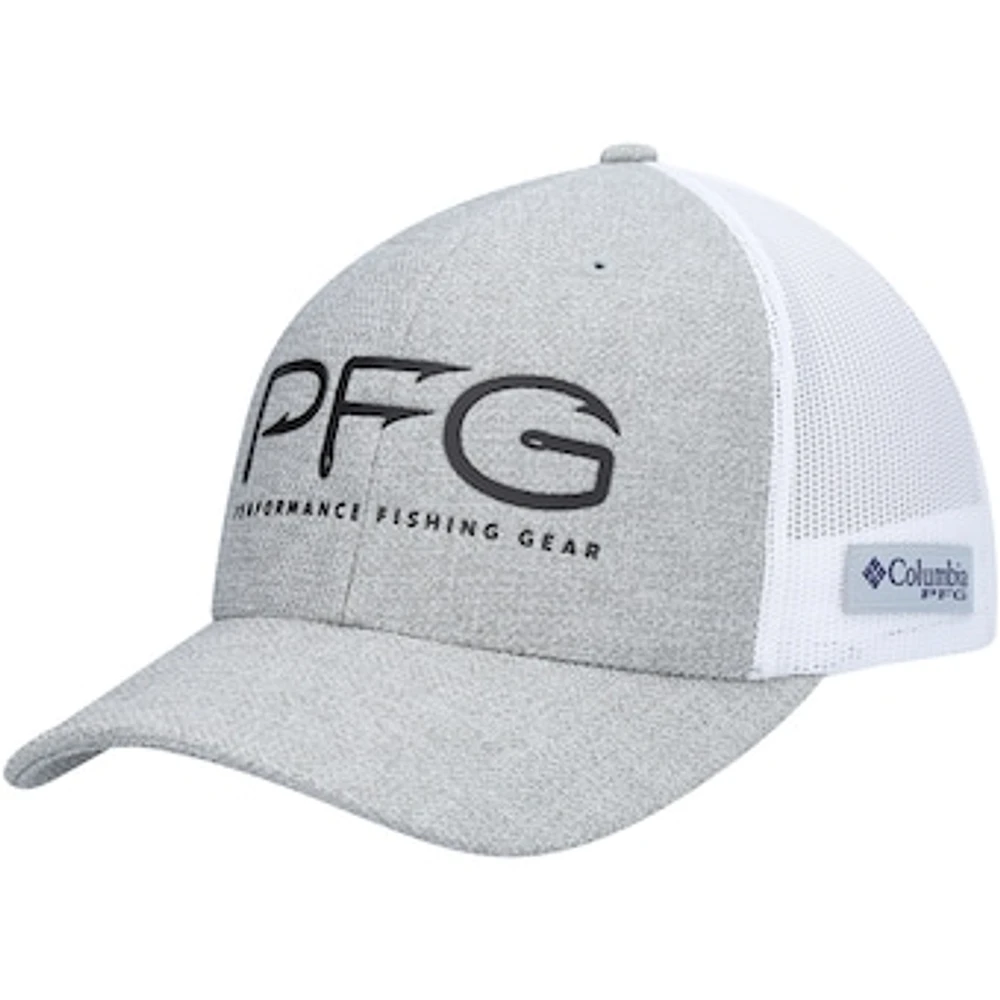 Men's Columbia /White PFG Hooks Snapback Hat