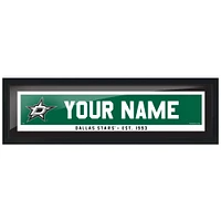 Dallas Stars 6" x 22" Team Personalized Picture Frame
