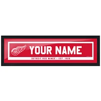 Detroit Red Wings 6" x 22" Team Personalized Picture Frame
