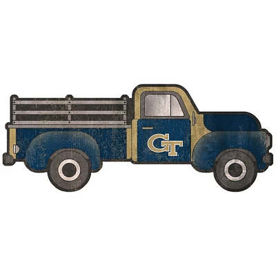 Georgia Tech Yellow Jackets 15" Truck Cutout Sign