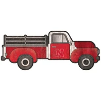 Nebraska Huskers 15" Truck Cutout Sign