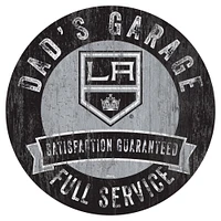 Los Angeles Kings 12" Dad's Garage Wood Sign