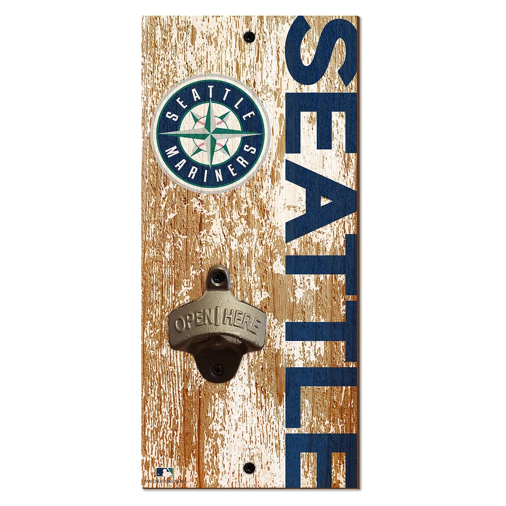 Seattle Mariners Distressed Bottle Opener
