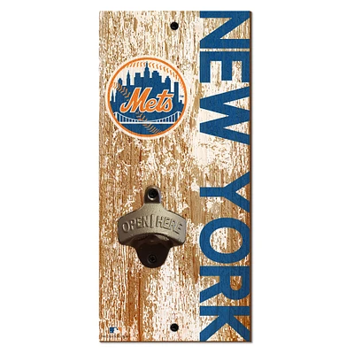 New York Mets Distressed Bottle Opener