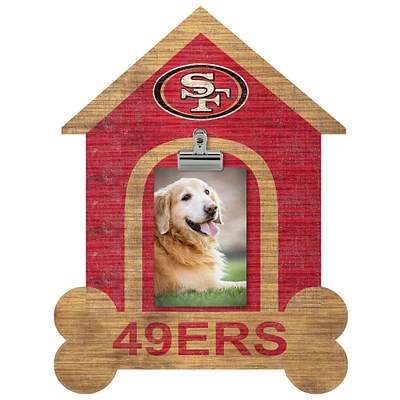 San Francisco 49ers Dog Bone House Clip Frame