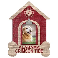 Alabama Crimson Tide Dog Bone House Clip Frame