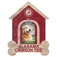 Alabama Crimson Tide Dog Bone House Clip Frame