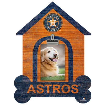 Houston Astros Dog Bone House Clip Frame