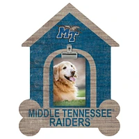 MTSU Blue Raiders Dog Bone House Clip Frame