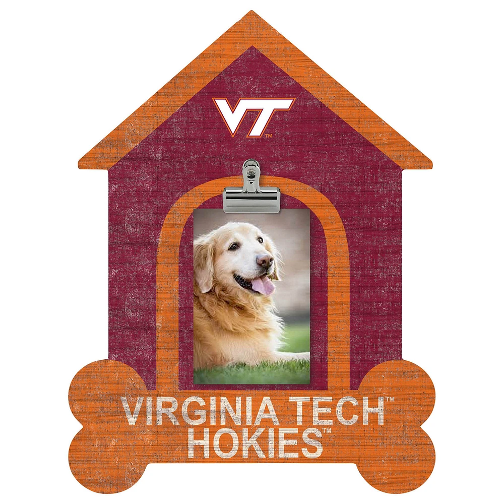 Virginia Tech Hokies Dog Bone House Clip Frame