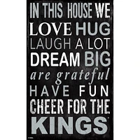Los Angeles Kings 11" x 19" In This House Sign