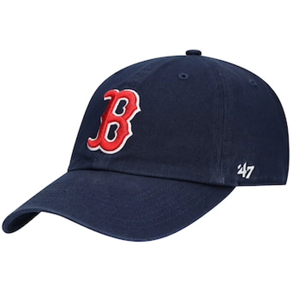 Men's '47 Navy Boston Red Sox Clean Up Adjustable Hat