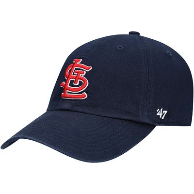 Men's '47 Navy St. Louis Cardinals Clean Up Adjustable Hat