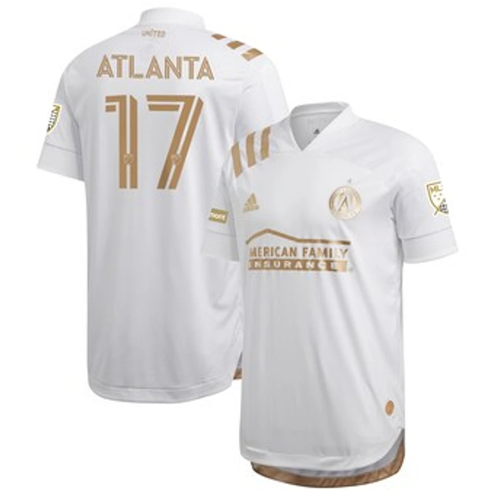 Men's adidas White Atlanta United FC 2020 King's Authentic Jersey