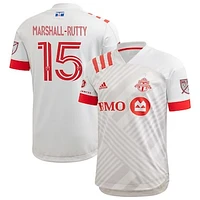 Men's adidas Jahkeele Marshall-Rutty Gray Toronto FC - 2020 TFC Unity Authentic Jersey