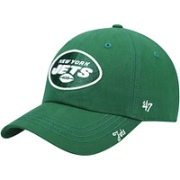 Women's '47 Green New York Jets Miata Clean Up Primary Adjustable Hat