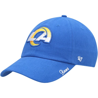 Women's '47 Royal Los Angeles Rams Miata Clean Up Primary Adjustable Hat