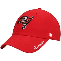 Women's '47 Red Tampa Bay Buccaneers Miata Clean Up Secondary Adjustable Hat