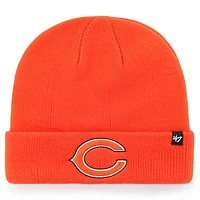 Men's '47 Orange Chicago Bears Secondary Basic Cuffed Knit Hat