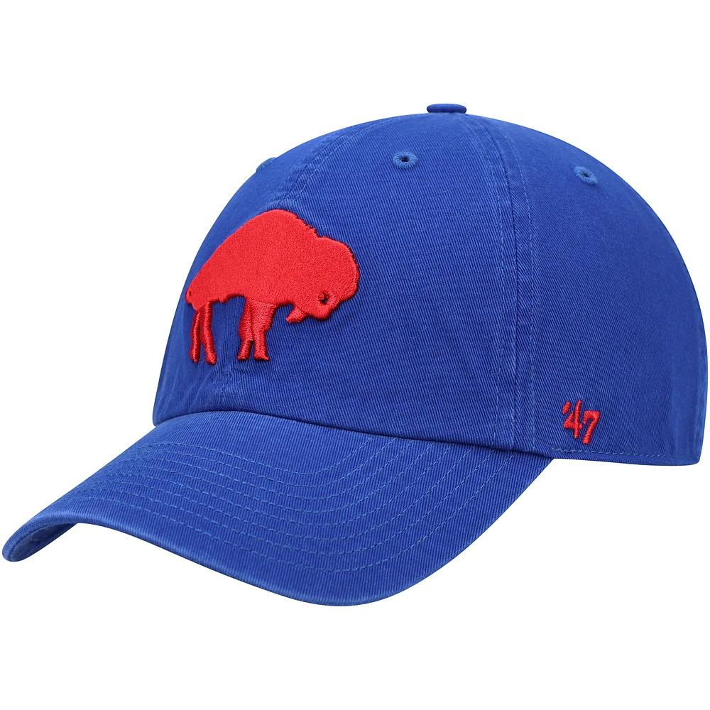 Men's '47 Royal Buffalo Bills Clean Up Legacy Adjustable Hat