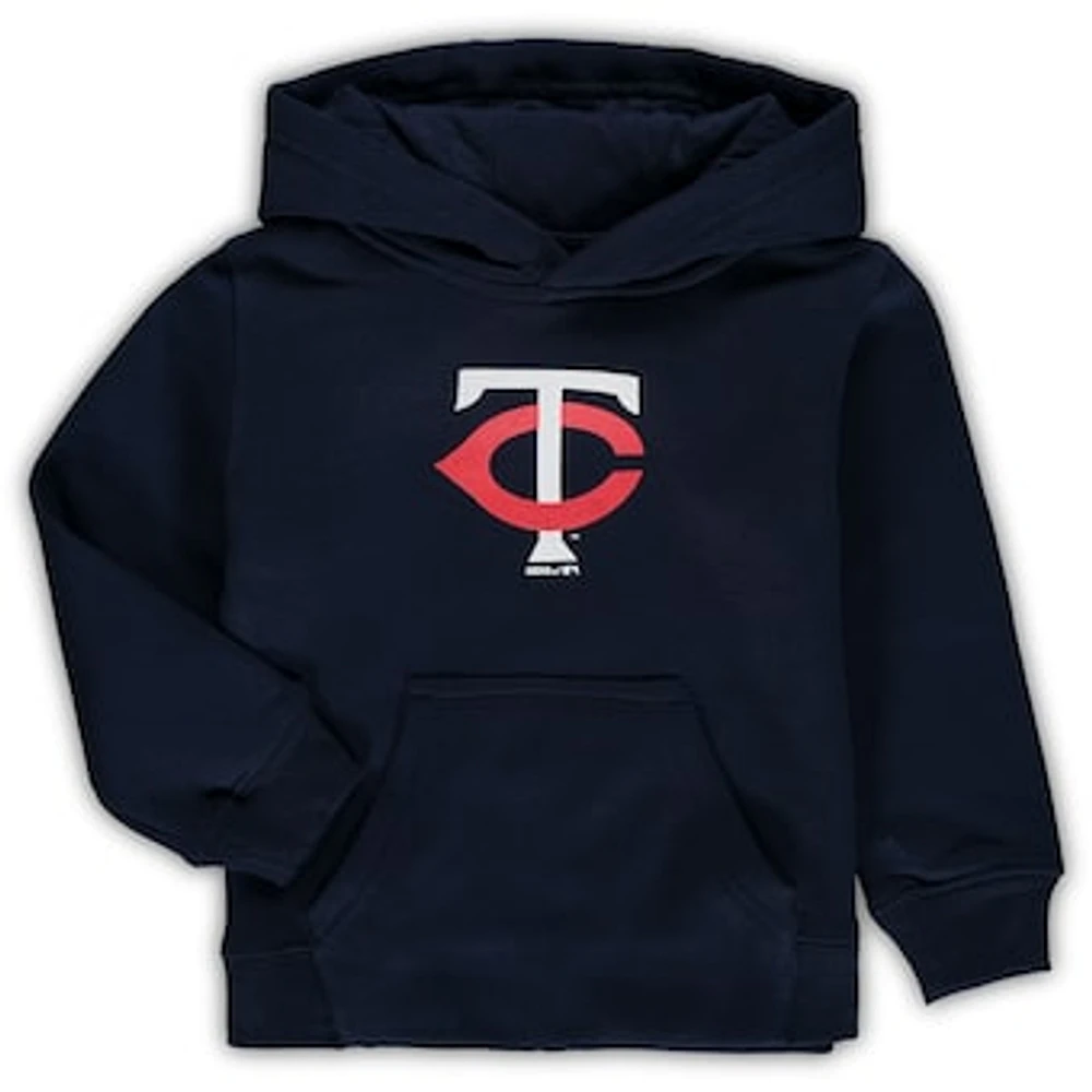 Toddler Navy Minnesota Twins Primary Logo Pullover Hoodie