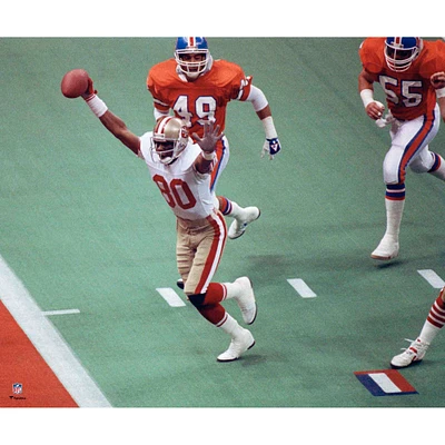 Jerry Rice San Francisco 49ers Unsigned Super Bowl XXIV Touchdown Photograph