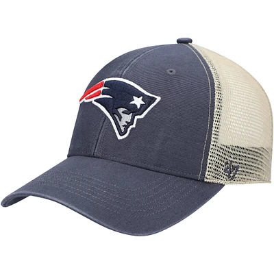 Men's '47 Navy New England Patriots Flagship MVP Snapback Hat