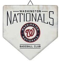 Washington Nationals 12" x 12" World Series Home Plate Metal Sign