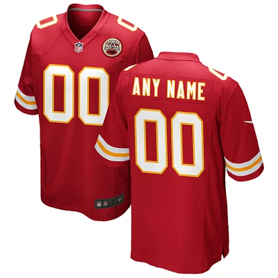 Men's Nike Kansas City Chiefs Custom Game Jersey