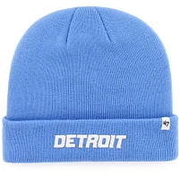 Youth '47 Blue Detroit Lions Basic Cuffed Knit Hat