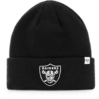 Youth '47 Black Las Vegas Raiders Basic Cuffed Knit Hat