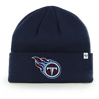 Youth '47 Navy Tennessee Titans Basic Cuffed Knit Hat